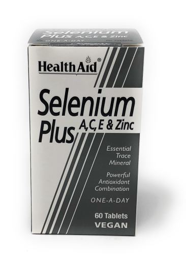 S&eacute;l&eacute;nium plus vitamines A, C, E et zinc 60 comprim&eacute;s