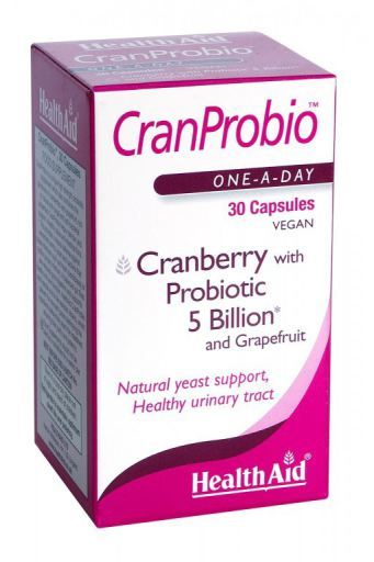 HealthAid Cranprobio Suppl&eacute;ment probiotique 30 capsules