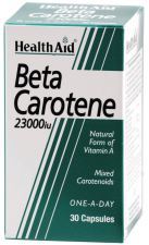 Bêta-Carotène 23 000 UI 30 Gélules