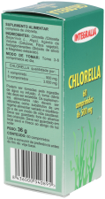 Chlorella 60 comprim&eacute;s 500 mg