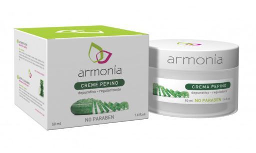 Armon&iacute;a Cosm&eacute;tica Natural Concombre Cr&egrave;me Hydratante et Purifiante 50 ml