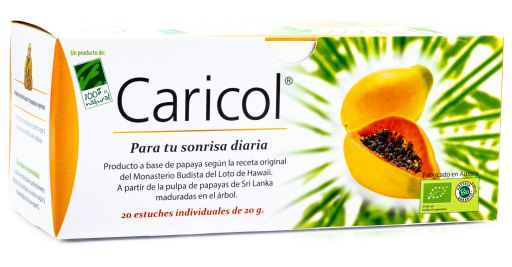 100% Natural Caricol 20 bo&icirc;tes 20 gr