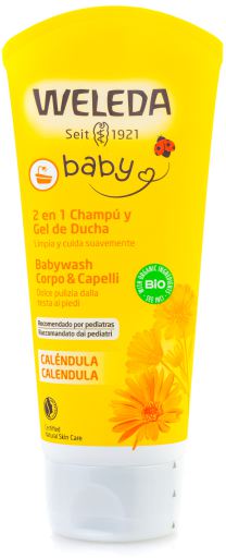 Shampoing et gel douche au calendula 200 ml