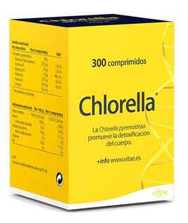 Compl&eacute;ment alimentaire &agrave; la chlorella 200 ml 300 comprim&eacute;s