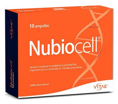 Nubiocell compl&eacute;ment alimentaire &agrave; la chlorella pure 10 ampoules