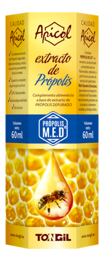 Tongil Extrait de propolis Apicol 60 ml
