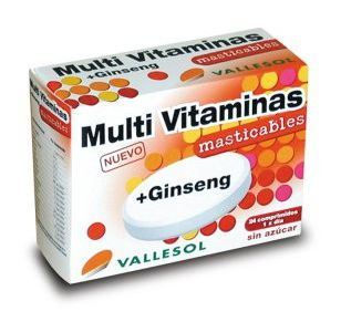 Multivitamines + Ginseng 24 Comprimés