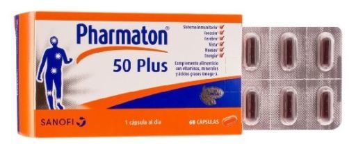 Pharmaton Plus 50 gélules