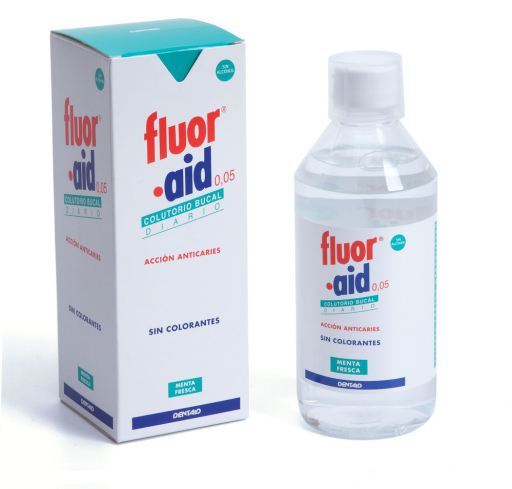 Aide au fluorure 0,05 col 500 ml