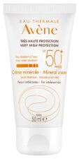 Cr&egrave;me solaire pour peaux intol&eacute;rantes SPF 50 50 ml