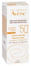 Cr&egrave;me solaire pour peaux intol&eacute;rantes SPF 50 50 ml