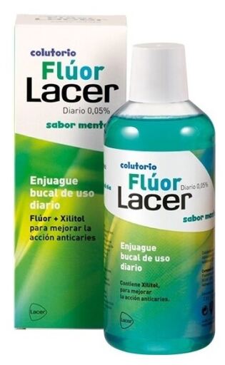 Fluorure quotidien 0,05 % Menthe 500 ml