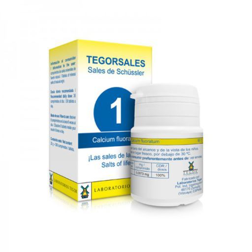 Laboratorios Tegor Fluorure de calcium vitamine d6 t&eacute;gorsal N1 350 comprim&eacute;s