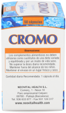 Microgranules de chrome 50 gélules