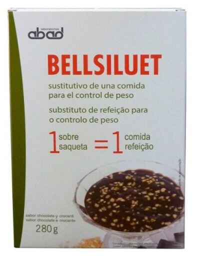 Kiluva Cr&egrave;me au chocolat Bellsiluet avec croquants 5 sachets