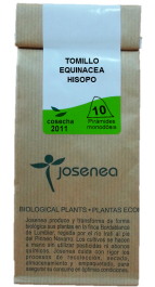 Josenea Echinacea Thym Hysope Sachet de 10 enveloppes