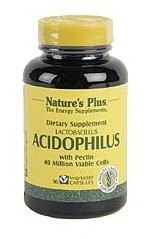 NaturesPlus Acidophilus pr&eacute;biotique - 90 g&eacute;lules