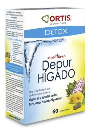 Ortis D&eacute;tox Foie 60 comprim&eacute;s