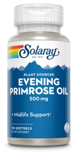 Solaray Huile d'onagre 90 Perles