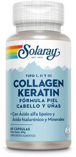 Collagène Kératine 60 Capsules