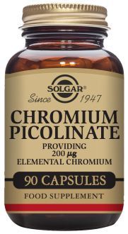 Gtf Chrome Picolinate sans Levure 100 mcg 90 Comp