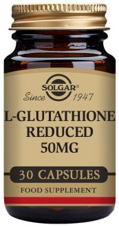 L-Glutathion Réduit 50 mg 30 Gélules Végétales