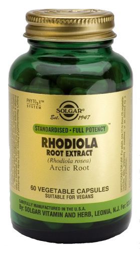 Solgar Racine de Rhodiola 60 G&eacute;lules