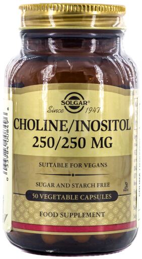 Choline Inositol 250/250 mg 50 Gélules