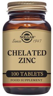 Zinc Chélaté 100 Comprimés