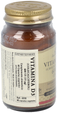 Vitamine D3 600Ui 15 mcg 60 gélules