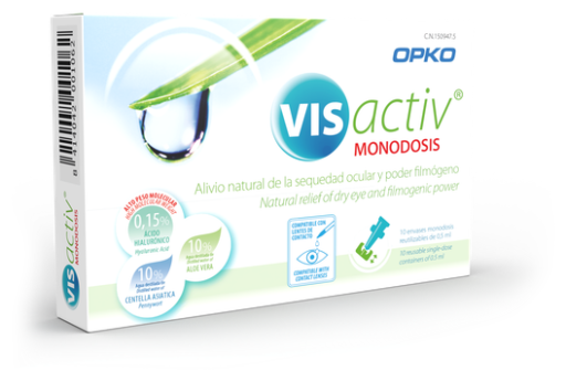 Opko Health VisActiv Gouttes pour les yeux 10 doses unidoses