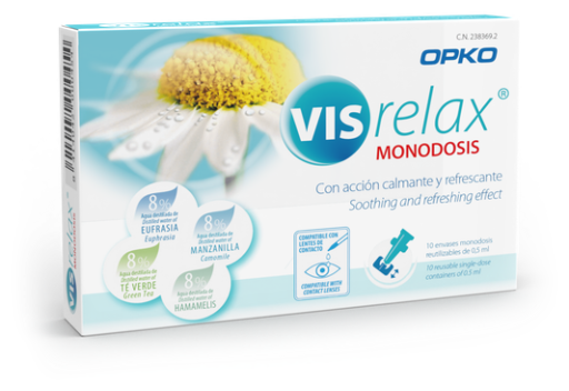 Vis Relax Eye Drops 10 Monodose