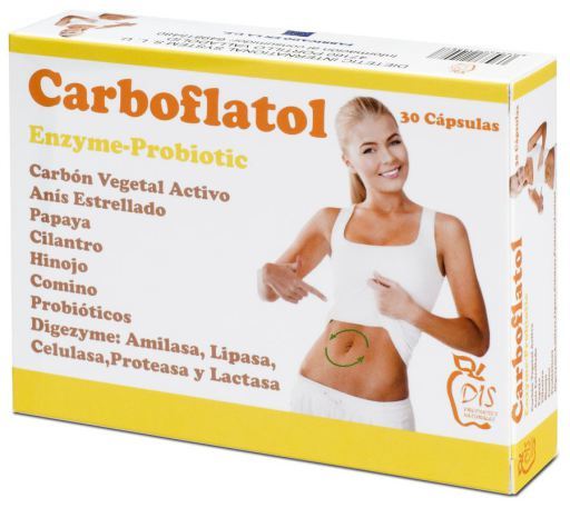 Dis Carboflatol 30 g&eacute;lules