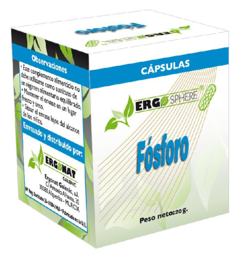 Ergosphere Phosphore 50 gélules