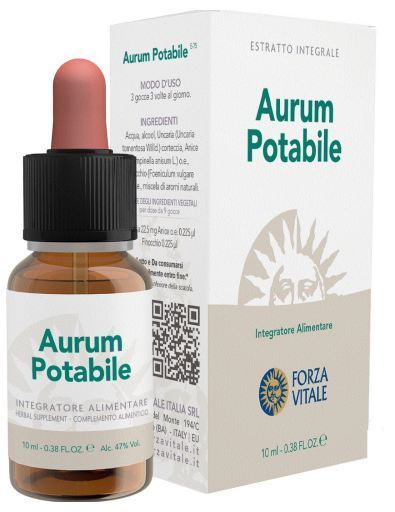 Aurum Potable Or Spagyrique M&eacute;tal 10 ml