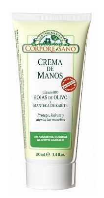 Corpore Sano Cr&egrave;me Protectrice pour les Mains &agrave; l'olive et &agrave; la Karite 100 ml