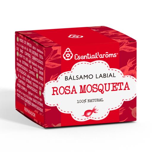 Esential'ar&ocirc;ms Baume &agrave; l&egrave;vres &agrave; la rose musqu&eacute;e