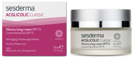 Sesderma Acglicolic Cr&egrave;me hydratante classique SPF 15 50 ml