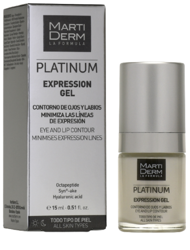 Gel Contour des Yeux et des Lèvres Platinum Expression 15 ml