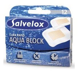 Salvelox Cura Rapid Aqua Block 12 ensembles