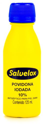 Salvelox Povidone iod&eacute;e &agrave; 10%.
