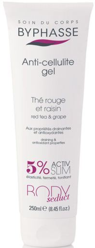 Byphasse Gel anticellulitique au th&eacute; rouge et raisin 250 ml