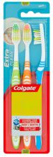 Brosse &agrave; Dents Moyenne Extra Clean 3 Unit&eacute;s
