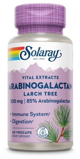 Solaray Arabinogalactane 60 g&eacute;lules v&eacute;g&eacute;tales