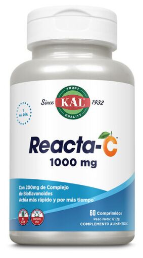 Kal Reacta C 1000 mg 60 comprim&eacute;s