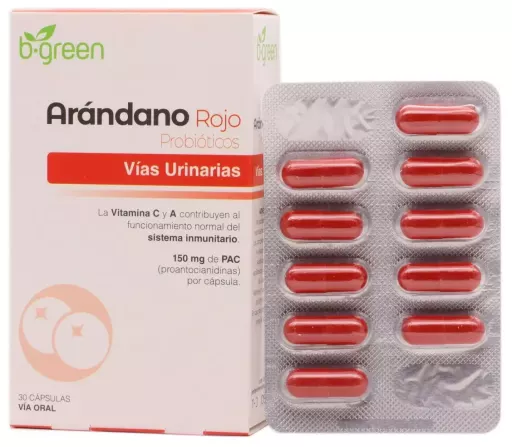 Probiotiques à la canneberge 30 capsules