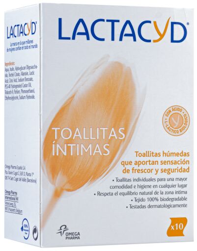 Lactacyd Lingettes intimes Lactacyd