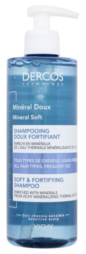 Dercos Shampooing Minéral Usage Fréquent 400 ml
