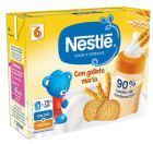 Lait et C&eacute;r&eacute;ales avec Biscuits Maria 2x250ml