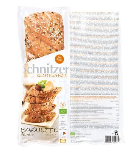 Schnitzer Baguette aux graines sans gluten 320 g bio